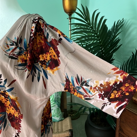 Anthropologie The Odells Harvest Floral Tunic Dress Size XS - Picture 8 of 14